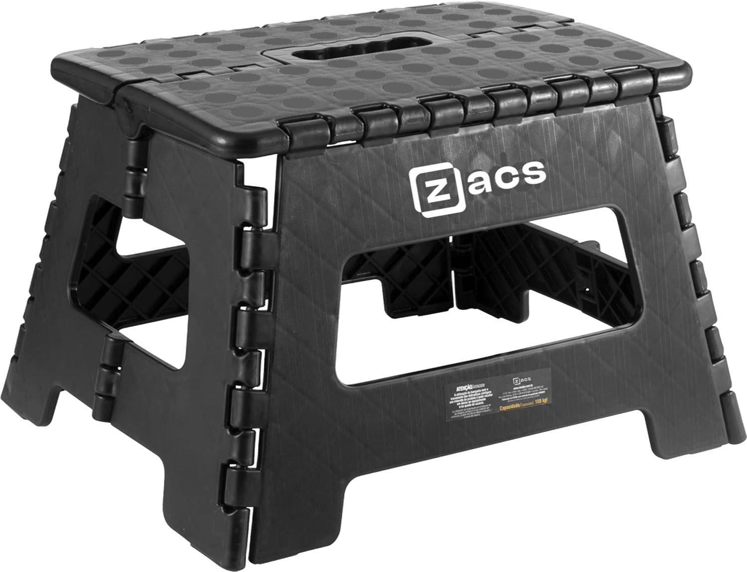 BANQUETA DOBRAVEL PLASTICA 31X22CM ZACS